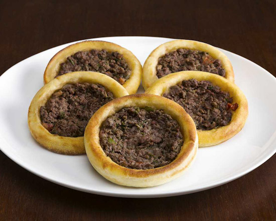 Mini Esfiha de Carne Aberta